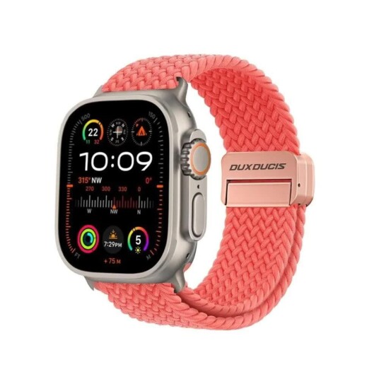 Dux Ducis Mixture Pro Strikket Reim for Apple Watch 38/40/41mm Guava Dux Ducis Mixture Pro Strikket Reim for Apple Watch 38/40/41mm Guava