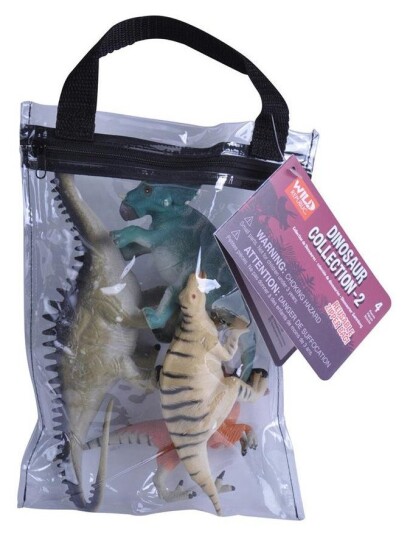 Wild Republic Dinosaurfigurer Sett 2 4 Stk Wild Republic Dinosaurfigurer Sett 2 4 Stk