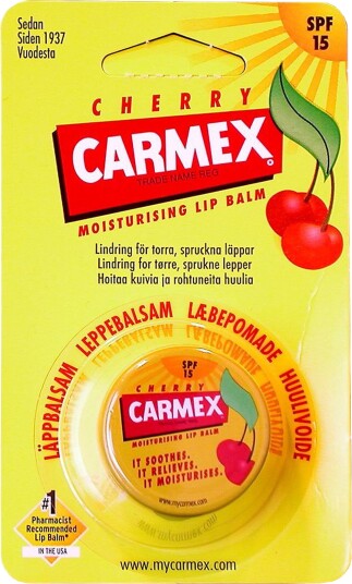 Carmex Cherry Lip Balm SPF15 7,5 g Carmex Cherry Lip Balm SPF15 7,5 g