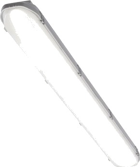 Duwa Utenpåliggende 35W 5400 Lm 4000K Cri 80 89 Opal Avskjerming Pmma L=1180 Mm Ikke Dimbar Dip Switch Gjennomtrekk 5X2,5 Mm²