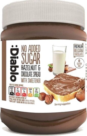 Diablo hazelnut chocolate spread 350 g