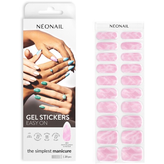 NEONAIL Gel Stickers Easy On Mani M13 NEONAIL Gel Stickers Easy On Mani M13