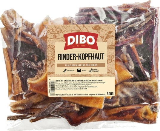 Dibo Oksehodehud Sparepakke 2 X 500 G Dibo Oksehodehud Sparepakke 2 X 500 G