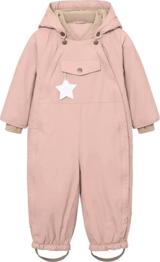 MINI A TURE Matwisti Fleece Lined Snowsuit. Grs ADOBE ROSE 74