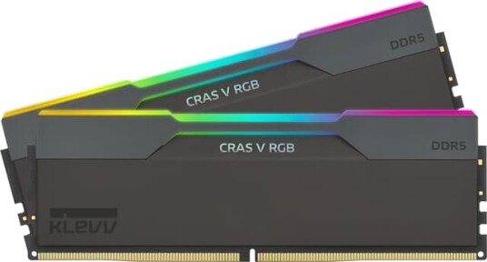 KLEVV CRAS V DDR5 RAM 32GB 2x16GB 6000MT/s CL28 KD5AGUA80-60B280G KLEVV CRAS V DDR5 RAM 32GB 2x16GB 6000MT/s CL28 KD5AGUA80-60B280G