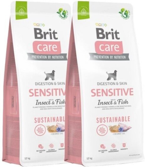 Brit Care Dog Adult Sensitive Sustainable Insect & Fish 2x12 kg