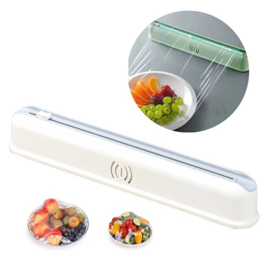 Megabilligt Plastfolie aluminiumsfolie dispensere kutt med sugekopper Megabilligt Plastfolie aluminiumsfolie dispensere kutt med sugekopper