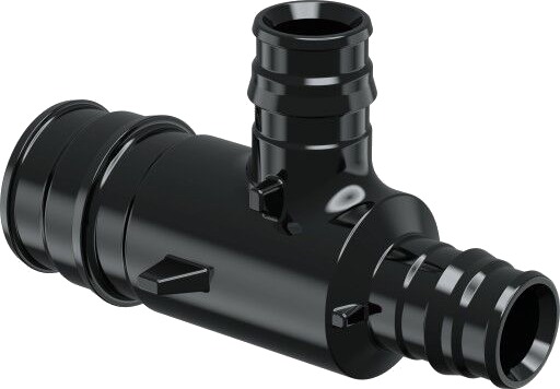 5 stk Uponor Q&E tee-redusering PPSU 25-16-16