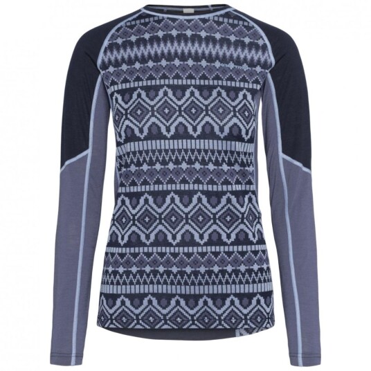 Kari Traa Malia Ls Dame Royal Dark Navy Blue XL Kari Traa Malia Ls Dame Royal Dark Navy Blue XL