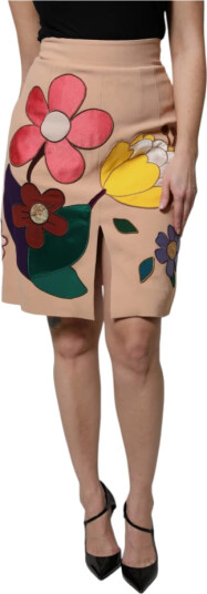 Dolce & Gabbana Dame Skjørt Flerfarget XL,