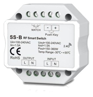 Ledlife LEDlife rWave innbyggingsrelé RF 360W LED Ledlife LEDlife rWave innbyggingsrelé RF 360W LED