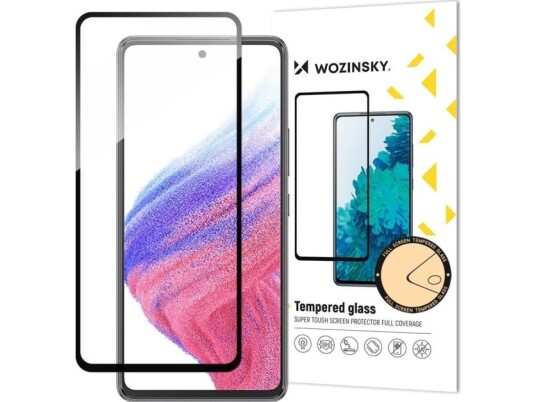 Wozinsky Wozinsky Full Glue Tempered Glass Fullskjerm Herdet Glass For Samsung Galaxy A54 5G 9H Med Svart Ramme