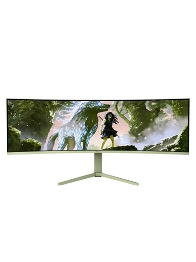 Arozzi Nova 49" UWQHD 165 Hz Buet Gamingskjerm Skogsgrønn Arozzi Nova 49" UWQHD 165 Hz Buet Gamingskjerm Skogsgrønn