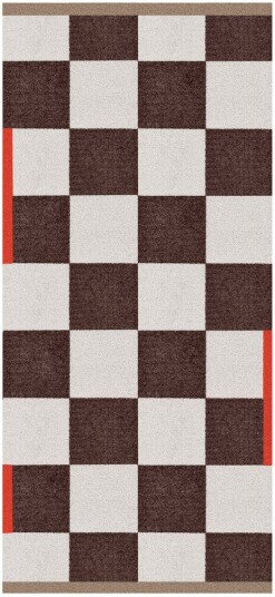 Mette Ditmer Square all round teppe large Brown
