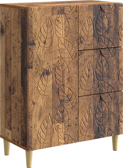 Serviesskap Gammelt tre 66 x 34,5 x 90 cm Konstruert tre