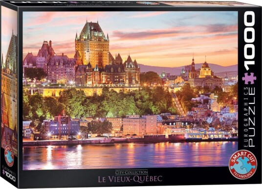 Eurographics Puslespill - 1000 brikker - Le Vieux Quebec