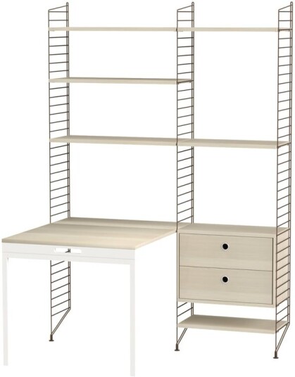 String kontor boks & brun Kombinasjon E