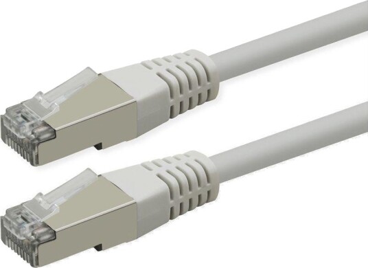 Roline Patchkabel Cat.6 Class E Poe S/Ftp Pimf Hvit 10 M 21.51.1386