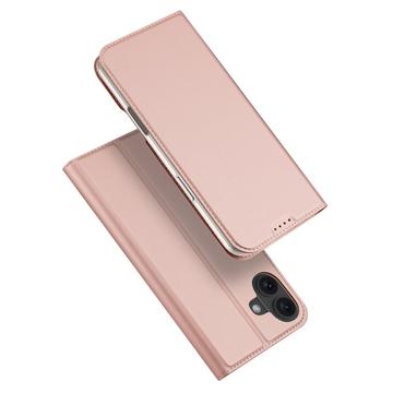 Dux Ducis iPhone 16 Plus Skin Pro Flip deksel Rosa