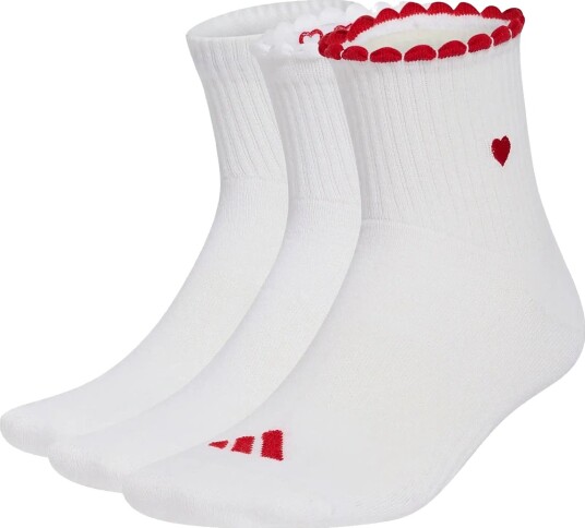 Adidas Performance Wms Gfx Sock 3P   White   34 36