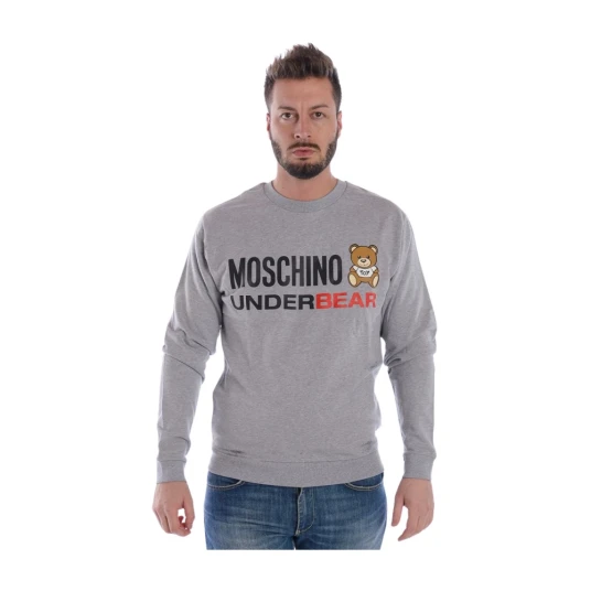 Moschino Herre Gensere & Hettegensere Grå M Moschino Herre Gensere & Hettegensere Grå M