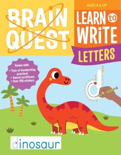 Brain Quest Learn To Write: Letters Av Workman Publishing
