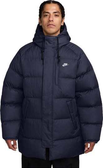 Nike Club Therma Fit Parkas Blå M