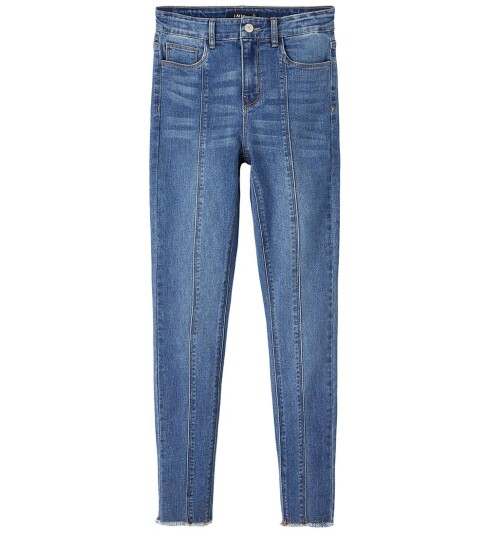 Lmtd Jeans NlfTeces Medium+ Blue Denim 16 år 176 Jeans Blå