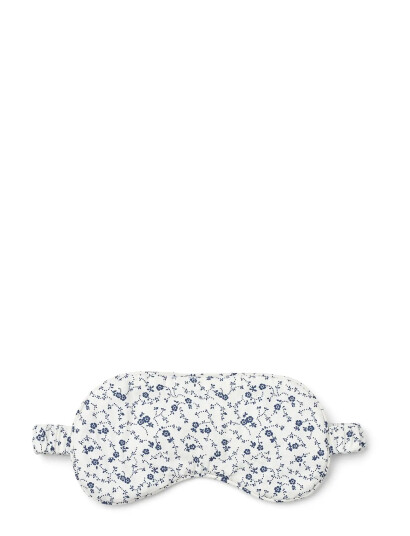 STUDIO FEDER Selma Eyemask - Cotton - Blue - ONE SIZE