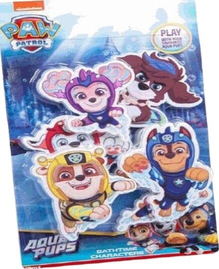 Paw Patrol Bathtime Characters 5 Pcs
