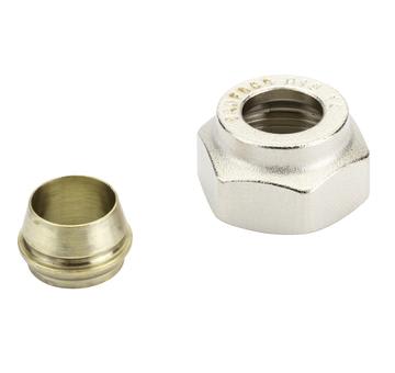 Danfoss Klemringsfittings til stål- og kobberrør G 3/4" - 15mm