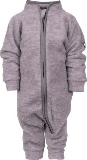 Lindberg Loe Merino Babydress Grey Melange 92