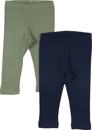 Pippi Leggings W.aop (2-Pack) - Multi/patterned - 98