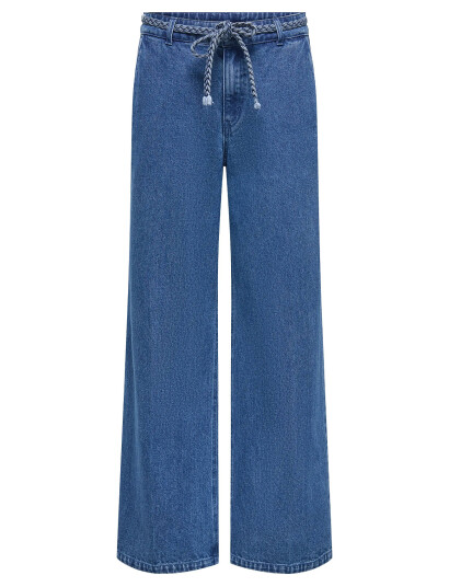 ONLY Onlarlene Hw Braid Wide Dnm Yor - Blue - 31 x 32 ONLY Onlarlene Hw Braid Wide Dnm Yor - Blue - 31 x 32