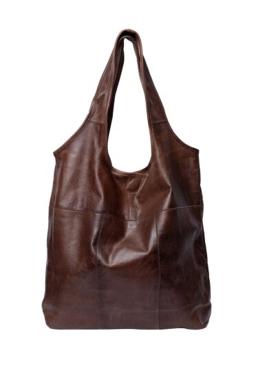Re:Designed by Dixie Lyra Urban skulderveske i skinn Woodsmoke