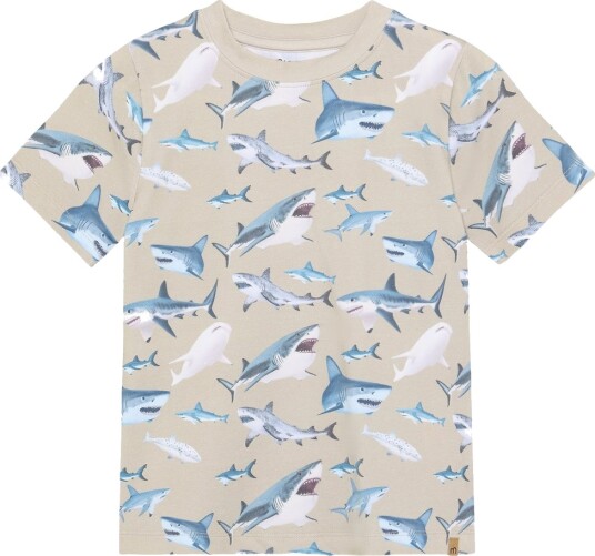Minymo T Shirt Ss Aop Beige 104 Minymo T Shirt Ss Aop Beige 104