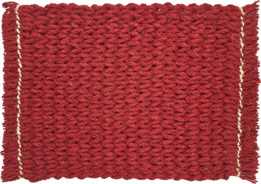 Dørmatte Crispin rød Størrelse: 60 x 90 cm Dørmatte Crispin rød Størrelse: 60 x 90 cm