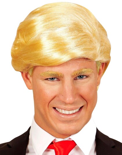 Blond Donald Trump Inspirert Parykk