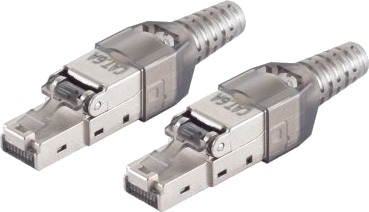Shiverpeaks Bs08 51001 2 Rj 45 Grå Hankjønn Rett Cat6a 23/26