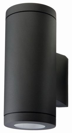 Sg metro up/down vegglampe 2x4.5w led 2700k sort