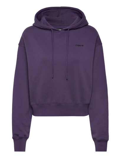 7 DAYS Active Organic Fitted Hoodie - Purple - L