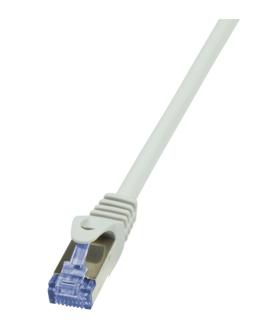 LogiLink 10m S/FTP Nettverkskabel Cat6A Grå