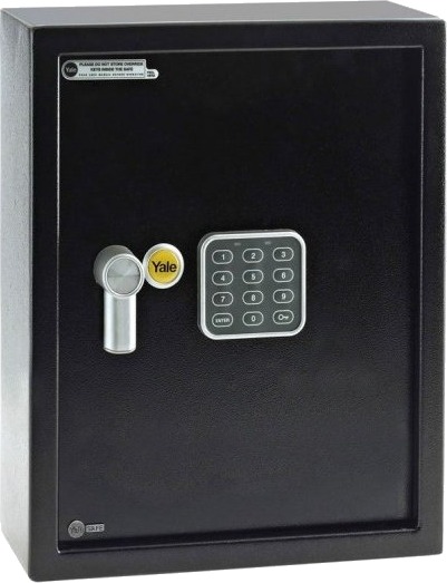 Yale Elektronisk Nøkkelhvelv M, 48 Kroker, Tastaturfelt