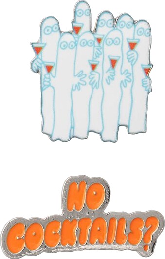 MoominArabia   Mummi Rebel Club pins 2 stk Party Queue