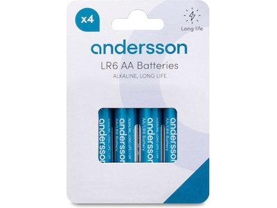 Andersson AA batteri 4 pk