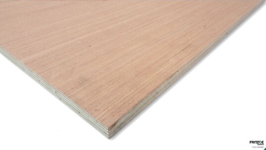Fritzøe Engros Kryssfiner Poppel Red Temperate 6mm