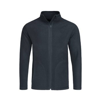 Stedman Active Fleece Jacket For Men Mørkblå polyester Medium Herre