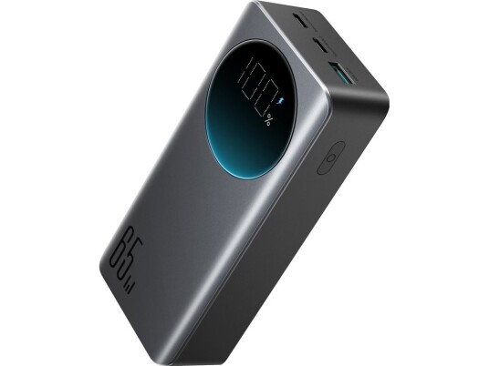 Joyroom 30000mAh 65W Strømbank med Digital Skjerm - Svart