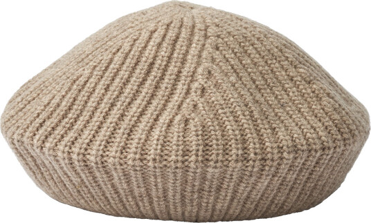 Liewood Borg beret hat – oat melange 3 4år