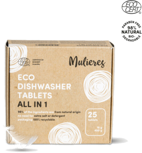 Mulieres Eco Oppvasktabletter All in 1 25stk